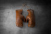 Stallone Leather Gloves - Bourbon Decor - 3