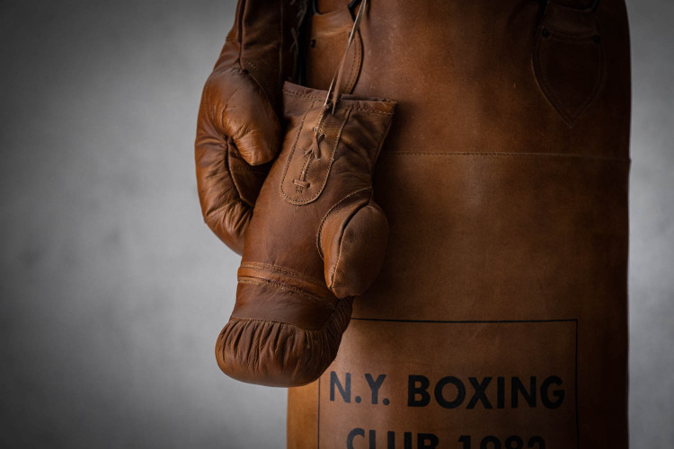 Stallone Leather Gloves - Bourbon Decor - 1