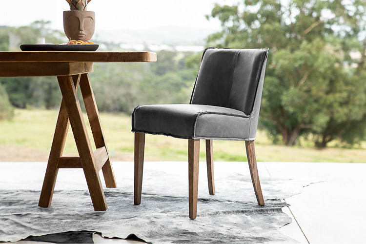 Christian Leather Dining Chair - Storm Dining Chairs - 2