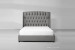 Aubrien Kylan Bed - King XL - Alaska Grey King Extra Length Beds - 5