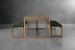 Kingston 6-Seater Dining Set - 2.2m - Military Green 6-Seater Dining Sets - 8