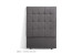 Ruby Headboard - Single - Harmony Dark Grey Single Headboards - 2