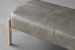 Colmar Leather Bench - Graphite Benches - 10