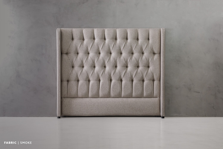 Genevieve Headboard - Queen - Smoke Queen Headboards - 6