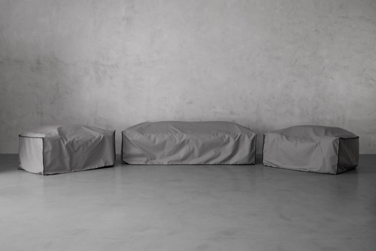 Protective Cover - Panama Patio Lounge Set - Grey Protective Covers - 1