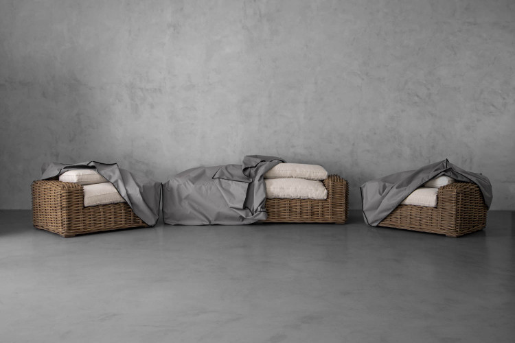 Protective Cover - Panama Patio Lounge Set - Grey Protective Covers - 1