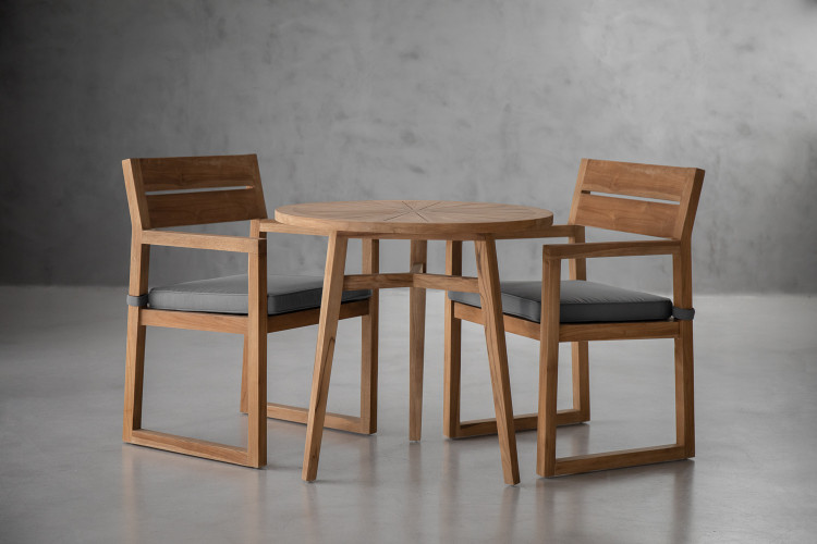 Monaco 2-Seater Patio Bistro Set Patio Dining Sets - 1