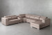 Callaghan Cinema Corner Set - Sandstone Modular Couches - 3