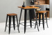 Matlin 2-Seater Cocktail Set - Matte Black Bar Sets - 3
