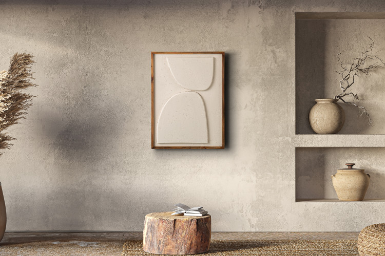 Achilles Wall Art - White 3D Wall Art - 1