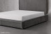 Matlock Kendrix Leather Bed - Queen - Charcoal Queen Size Beds - 7