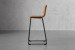 Bennet Leather Tall Bar Chair - Tan Bar Chairs - 3