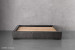 Kendrix Leather Bed Base - Queen - Charcoal Queen Bed Bases - 3