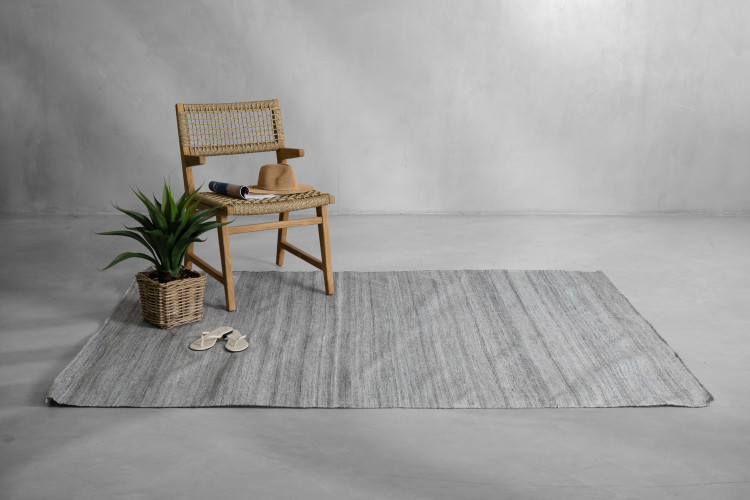 Karuk Outdoor Rug - Grey Patio Rugs - 1