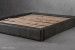 Kendrix Leather Bed Base - King XL - Charcoal King XL Bed Bases - 3