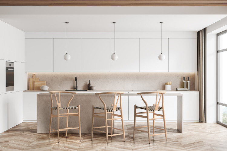 Sofia Counter Bar Chair - Natural & Black Sofia Bar Chair Collection - 1