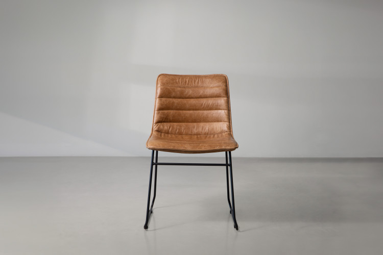 Bennet Leather Dining Chair Dining Chairs - 1