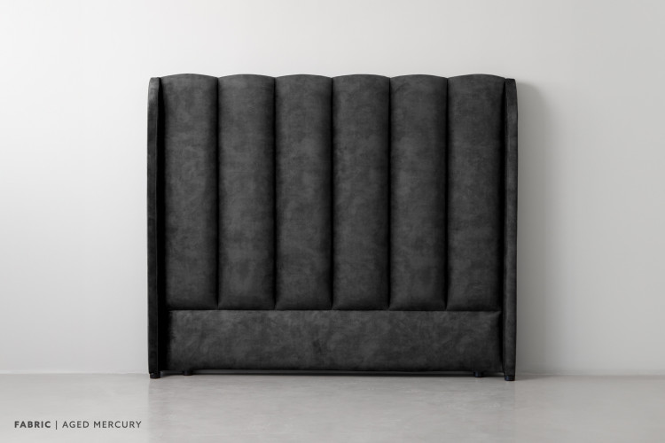 Corina Headboard - Double - Aged Mercury Double Headboards - 1