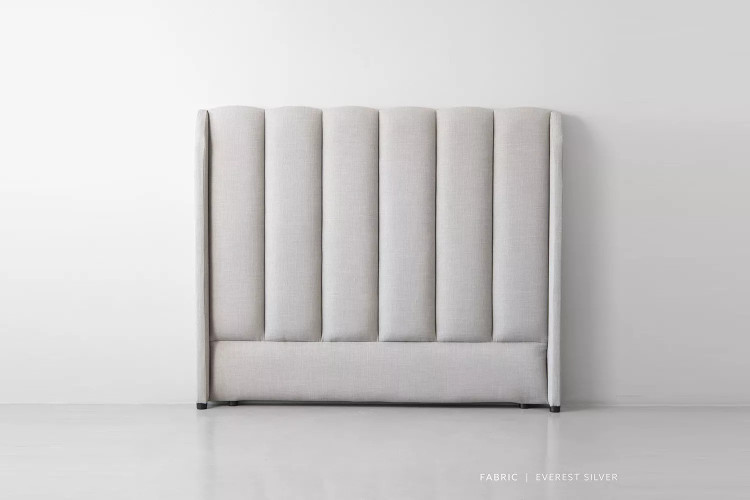 Corina Headboard - Queen - Everest Silver Queen Headboards - 1