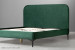 Piper Velvet Bed - King XL - Forest Green King Extra Length Beds - 6