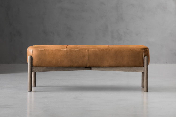 Colmar Leather Bench - Sahara Benches - 3