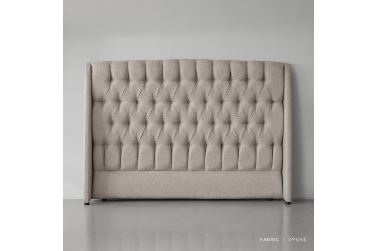 Aubrien Headboard - Queen - Smoke Queen Headboards - 1