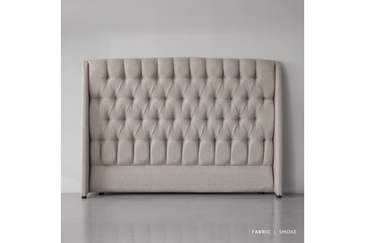 Aubrien Headboard - Queen - Smoke Queen Headboards - 1