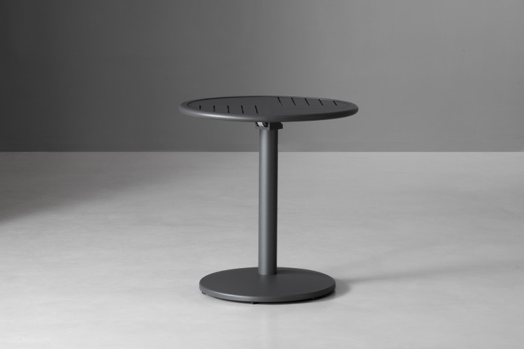 Genoa Patio Dining Table - Charcoal Patio Bar Tables - 1