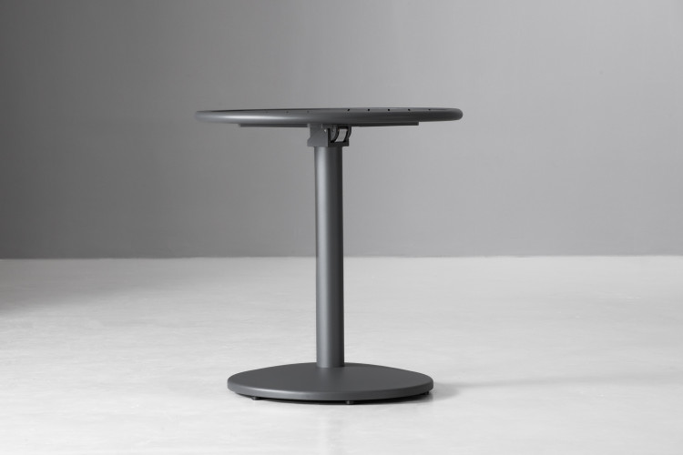 Genoa Patio Dining Table - Charcoal Patio Bar Tables - 1