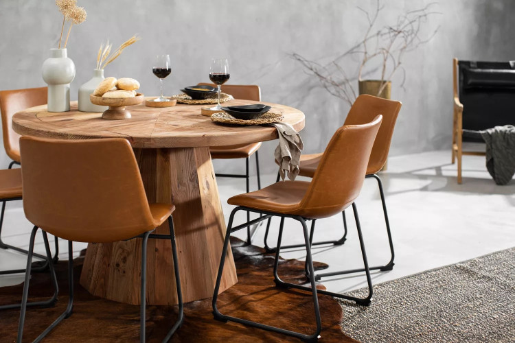 Harvey Dining Chair - Tan -