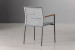 Rozina Patio Dining Chair - Charcoal Patio Dining Chairs - 4