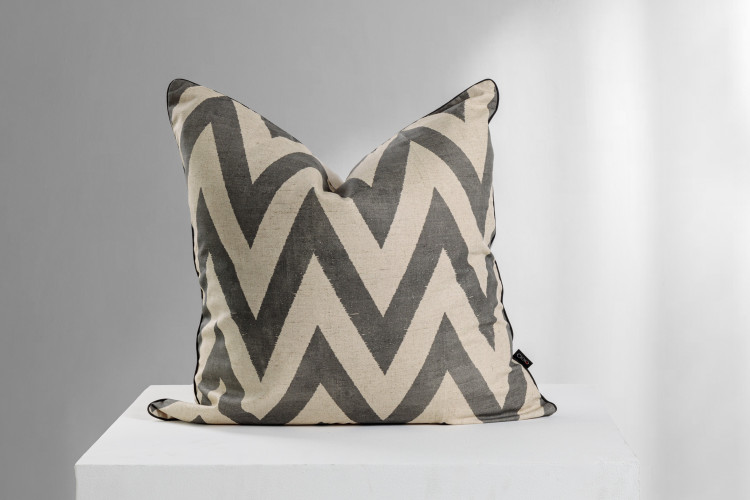 Meena Charcoal - Duck Feather Scatter Cushion Scatter Cushions - 1