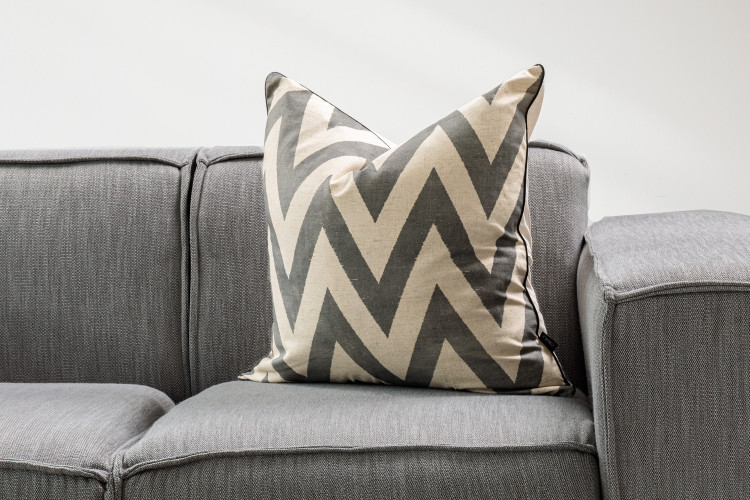 Meena Charcoal - Duck Feather Scatter Cushion Scatter Cushions - 1