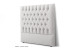 Catherine Headboard- Three Quarter - Alaska Taupe 3/4 Headboards - 2