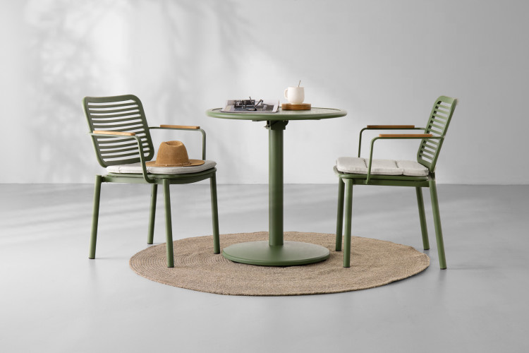 Genoa Patio Dining Table - Thyme Patio Bar Tables - 1