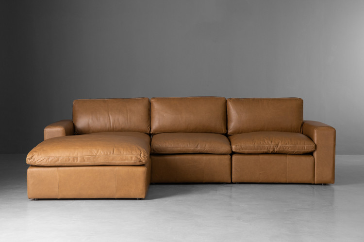 Bexley Leather Modular - Daybed - Sahara Daybed Couches - 3