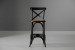 La Rochelle Counter Bar Chair - Rustic Black Bar & Counter Chairs - 2