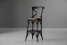 La Rochelle Counter Bar Chair - Rustic Black Bar & Counter Chairs - 1