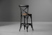 La Rochelle Counter Bar Chair - Rustic Black Bar & Counter Chairs - 4