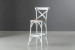 La Rochelle Counter Bar Chair - Rustic White Bar & Counter Chairs - 1