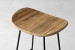 Darius Dining Stool - Natural Dining Stools - 9