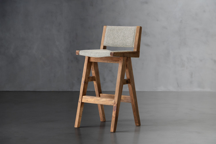 Sandor Tall Bar Chair - Stone Bar & Counter Chairs - 1