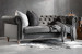 Lannfield 3-Seater Couch - Velvet Charcoal Fabric Couches - 4