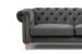 Lannfield 3-Seater Couch - Velvet Charcoal Fabric Couches - 7