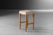 Carmine Leather Counter Bar Stool - Sandy Taupe Bar & Counter Chairs - 5