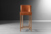 Holden Leather Bar Chair - Aged Tan Bar & Counter Chairs - 3