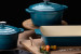 Nouvelle Cast Iron 8-Piece Cookware Set - Caribbean Blue Nouvelle Cast Iron Sets - 3