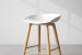 Hunter Counter Bar Stool - White Hunter Bar Stool Collection - 6