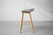 Hunter Counter Bar Stool - Light Grey Hunter Bar Stool Collection - 4