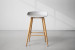 Hunter Counter Bar Stool - Light Grey Hunter Bar Stool Collection - 3